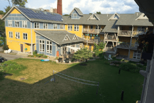 Jamaica Plain Cohousing common space